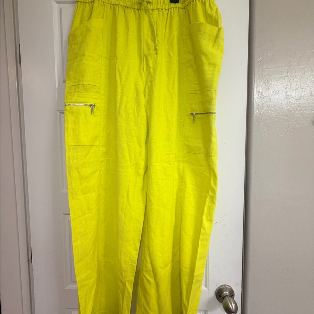 Bright Yellow Women’s Pants